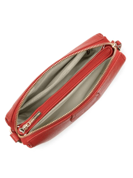 Lancaster 529-73 - CUIR DE VACHETTE - ROUG dune trotteur multipoches Sac porté travers