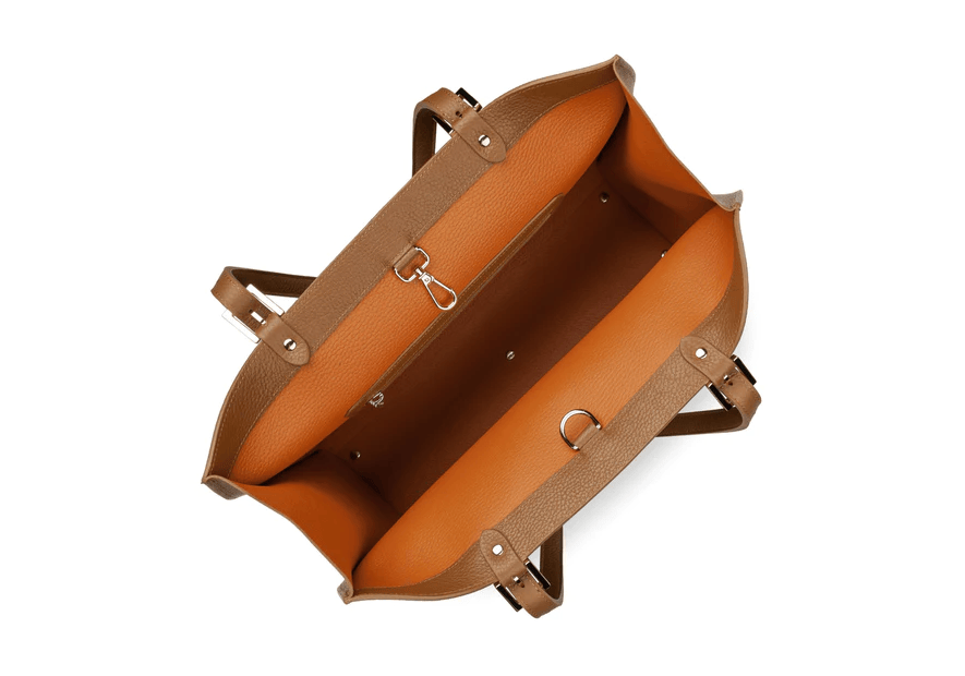 Lancaster 470-30 - CUIR DE VACHETTE - CAME Foulonné double - Sac shopping Sac business