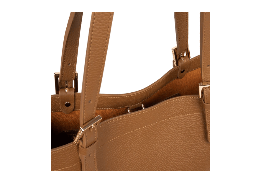 Lancaster 470-30 - CUIR DE VACHETTE - CAME Foulonné double - Sac shopping Sac business