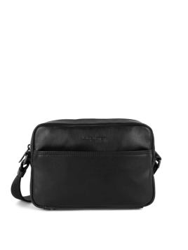 Lancaster 320-33 - CUIR DE VACHETTE - NOIR lancaster soft vintage sacoche homme Sacs bandoulière/Sacoches