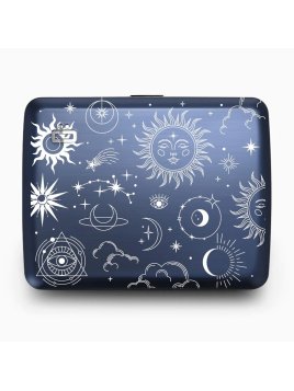 Ögon Design V2 LARGE - ALUMINIUM - ASTRAL. ögon design big stocklom v2 porte cartes Porte-cartes