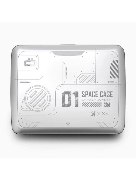 Ögon Design V2 LARGE - ALUMINIUM - SPACE CAS ögon design big stocklom v2 porte cartes Porte-cartes