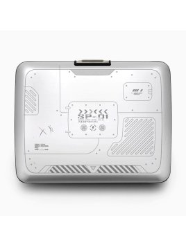 Ögon Design V2 LARGE - ALUMINIUM - SPACE CAS ögon design big stocklom v2 porte cartes Porte-cartes