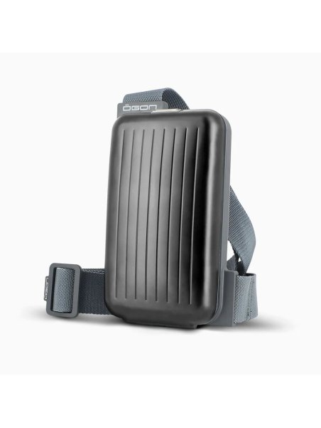 Ögon Design PHONE BAG - ALUMINIUM - NOIR ögon-phone bag-banane bandoulière Sac business