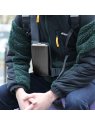 Ögon Design PHONE BAG - ALUMINIUM - NOIR ögon-phone bag-banane bandoulière banane-d-epaule
