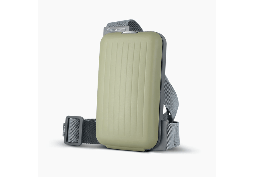 Ögon Design PHONE BAG - ALUMINIUM - CACTUS G ögon-phone bag-banane bandoulière Sac business