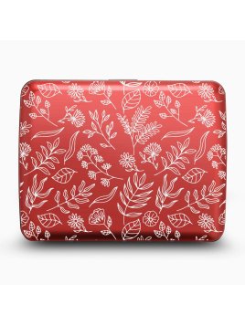 Ögon Design STOCKHOLM V2.0 - ALU - FLORAL ögon v2.0 porte cartes m metal Porte-cartes