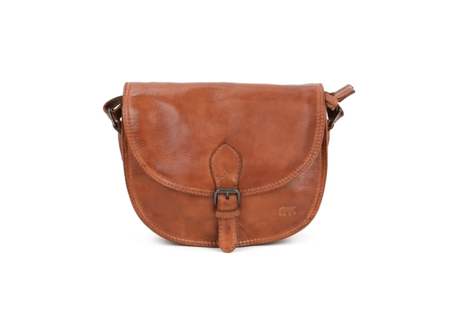 Bear Design CL41770 - CUIR DE VACHETTE - COG bear- classic- sac rabat porté travers Sac business