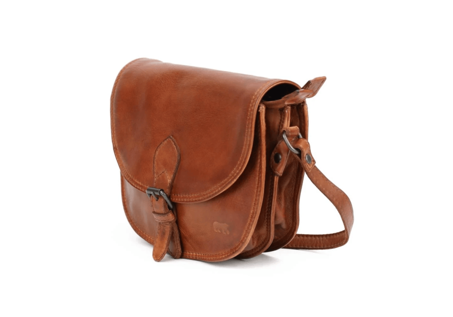 Bear Design CL41770 - CUIR DE VACHETTE - COG bear- classic- sac rabat porté travers Sac business