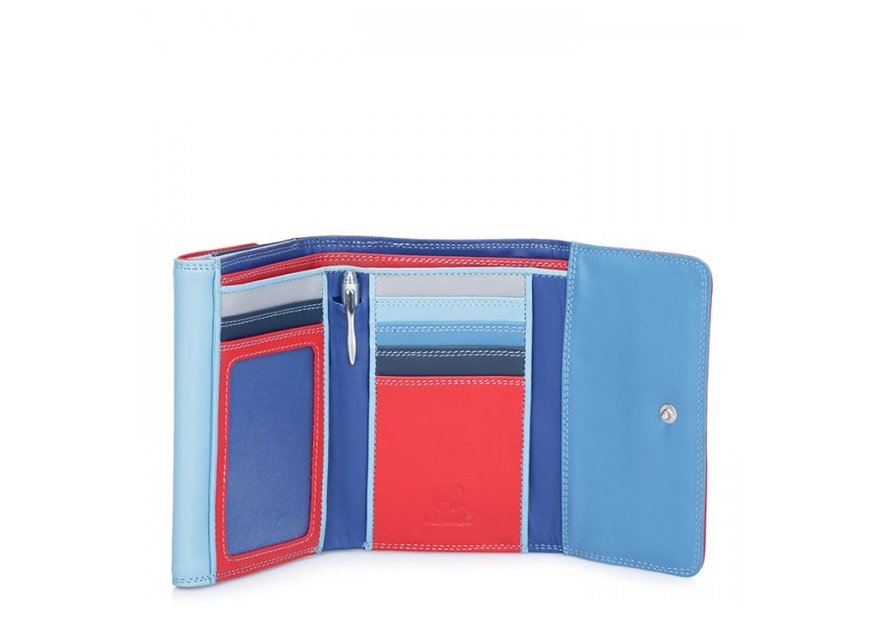 mywalit 250 - CUIR DE VEAU - ROYAL - 127 porte-monnaie/portefeuille à double rabat Portefeuilles