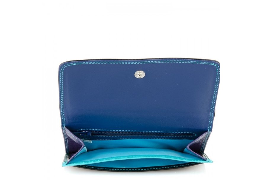 mywalit 250 - CUIR DE VEAU - BLACK/PACE  porte-monnaie/portefeuille à double rabat Portefeuilles