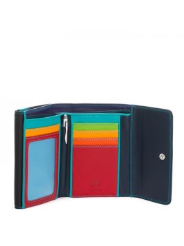 mywalit 250 - CUIR DE VEAU - BLACK/PACE  porte-monnaie/portefeuille à double rabat Portefeuilles