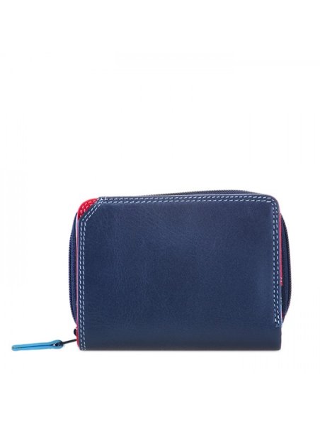 mywalit 226 - CUIR DE VEAU - ROYAL - 127 portefeuille zippé petit format Portefeuilles