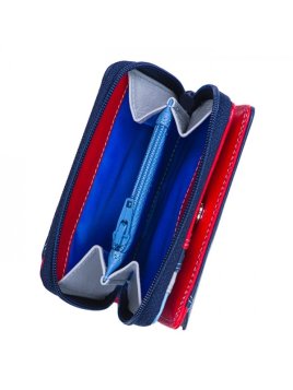 mywalit 226 - CUIR DE VEAU - ROYAL - 127 portefeuille zippé petit format Portefeuilles