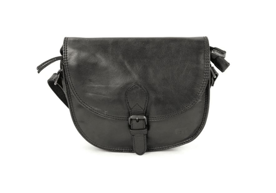Bear Design CL41770 - CUIR DE VACHETTE - NOI bear- classic- sac rabat porté travers Sac business
