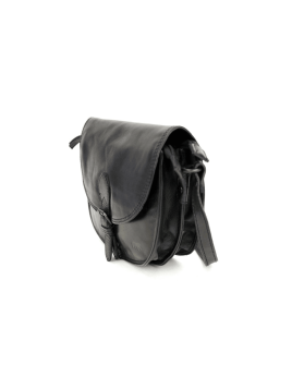 Bear Design CL41770 - CUIR DE VACHETTE - NOI bear- classic- sac rabat porté travers Sac business