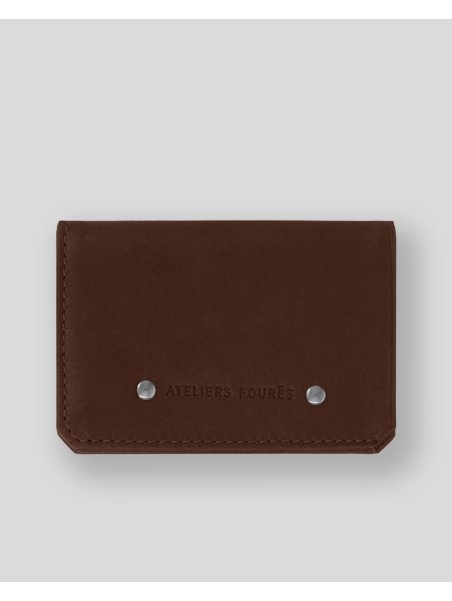 Les Ateliers Foures 9135 porte 4 cartes plié en 2 baroudeur fourès porte cartes