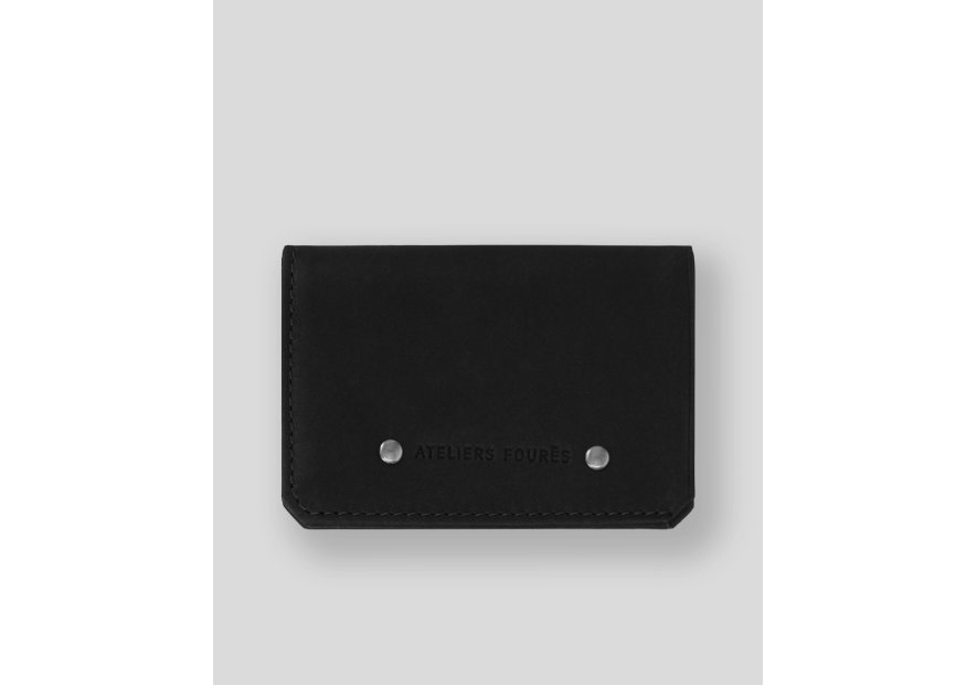 Les Ateliers Foures 9135 porte 4 cartes plié en 2 baroudeur fourès porte cartes