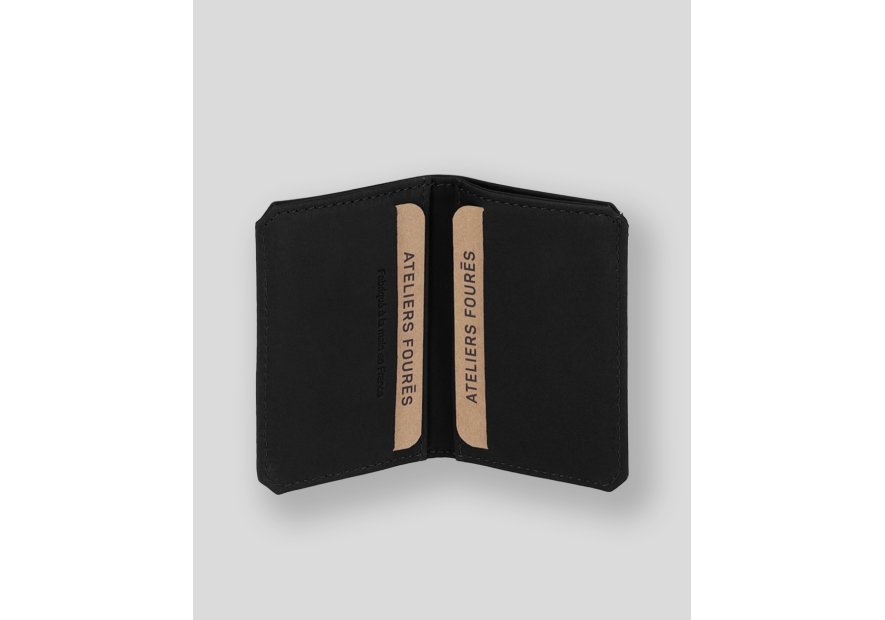 Les Ateliers Foures 9135 porte 4 cartes plié en 2 baroudeur fourès porte cartes
