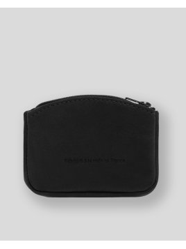 Les Ateliers Foures 9104 porte-monnaie zip plat avec compartiment carte Porte-monnaie Femme