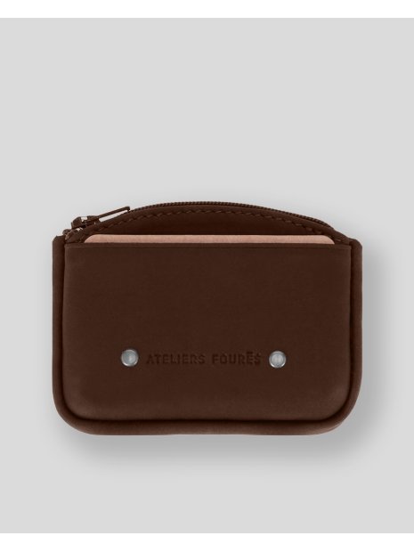 Les Ateliers Foures 9104 porte monnaie zip les ateliers foures baroudeur porte-monnaie-femme