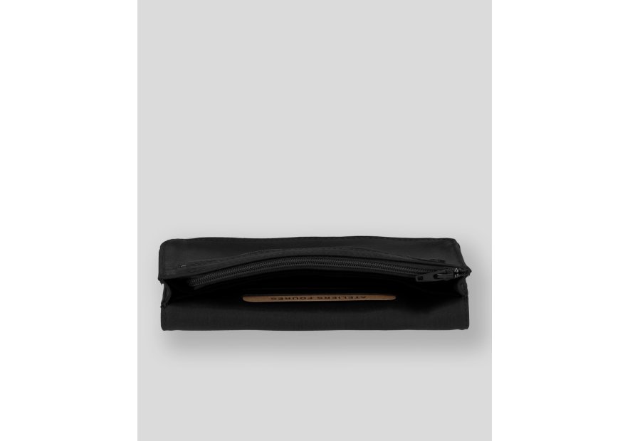 Les Ateliers Foures 999 - CUIR DE VACHETTE - NOIR les ateliers foures baroudeur - pochette ceinture Sacs banane / Sacs bandouliè