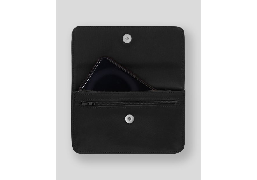 Les Ateliers Foures 999 - CUIR DE VACHETTE - NOIR les ateliers foures baroudeur - pochette ceinture Sacs banane / Sacs bandouliè