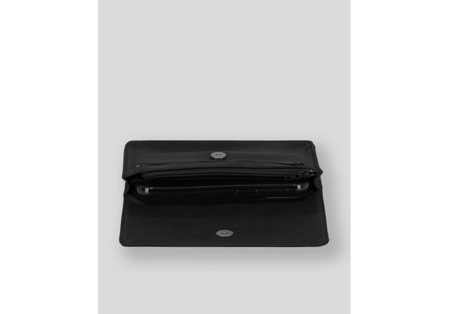 Les Ateliers Foures 999 - CUIR DE VACHETTE - NOIR les ateliers foures baroudeur - pochette ceinture Sacs banane / Sacs bandouliè