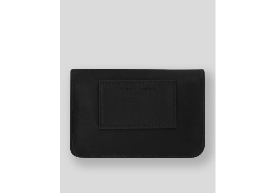 Les Ateliers Foures 999 - CUIR DE VACHETTE - NOIR les ateliers foures baroudeur - pochette ceinture Sacs banane / Sacs bandouliè