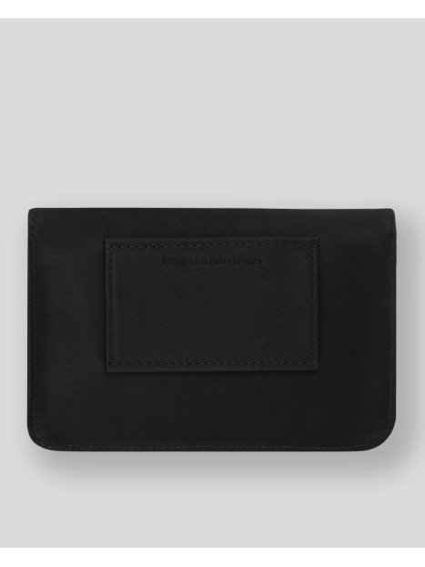 Les Ateliers Foures 999 - CUIR DE VACHETTE - NOIR les ateliers foures baroudeur - pochette ceinture Sacs banane / Sacs bandouliè