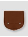 Les Ateliers Foures 9246 - CUIR DE VACHETTE - FAUVE porte monnaie pm-homme