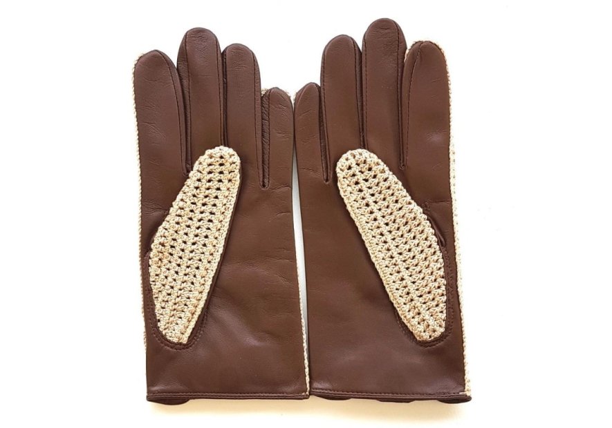Poujade 703H - CROCH - HAVAN poujade-conduite crochet-gant homme Gants