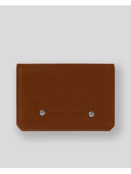 Les Ateliers Foures 9135 porte 4 cartes plié en 2 baroudeur fourès porte cartes