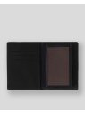 Les Ateliers Foures 922 - CUIR DE VACHETTE - NOIR Portefeuille/Porte-cartes portefeuille-homme