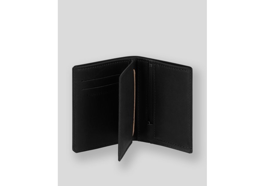 Les Ateliers Foures 922 - CUIR DE VACHETTE - NOIR Portefeuille/Porte-cartes Portefeuilles
