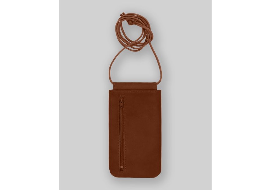 Les Ateliers Foures B97 - CUIR DE VACHETTE - FAUVE Etui iPhone - Baroudeuse Petite maroquinerie