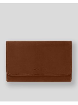 Les Ateliers Foures B84 porte monnaie complet baroudeuse rabat pression complet