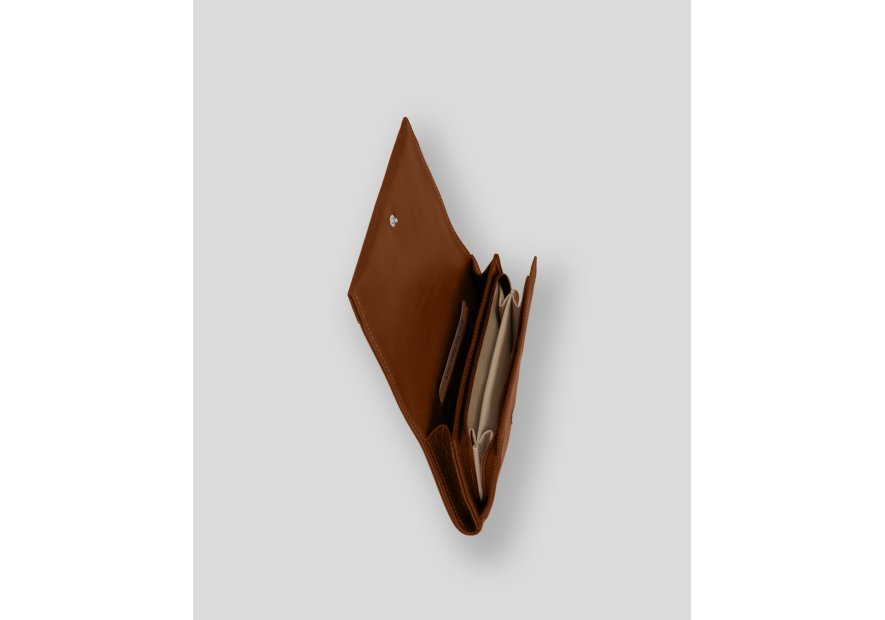 Les Ateliers Foures B61. - CUIR DE VACHETTE - FAUVE les ateliers fourès-baroudeuse-porte monnaie i Porte-monnaie