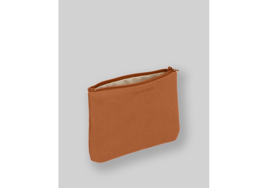 Les Ateliers Foures B40 - CUIR DE VACHETTE - LION les ateliers foures-baroudeuse-porte-papiers-m Porte-cartes