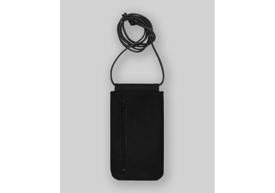 Les Ateliers Foures B97 - CUIR DE VACHETTE - NOIR Etui iPhone - Baroudeuse Petite maroquinerie