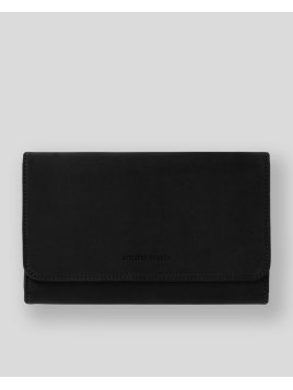 Les Ateliers Foures B84 - CUIR DE VACHETTE - NOIR les ateliers foures - baroudeuse - complet Porte-monnaie