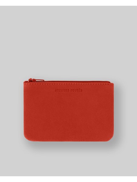 Les Ateliers Foures B39 porte monnaie plat zip les atelers fourès Porte-monnaie Femme