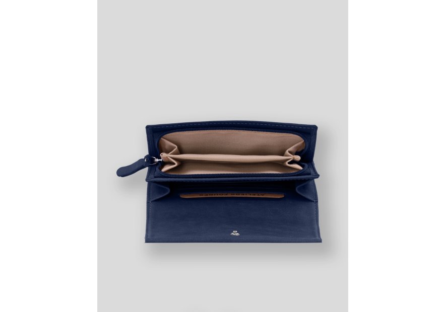 Les Ateliers Foures B51 fourès-baroudeuse-portefeuille zippé Porte-monnaie Femme