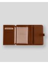 Les Ateliers Foures B52 - CUIR DE VACHETTE - FAUVE portefeuille petit format avec patte pression portefeuille-homme