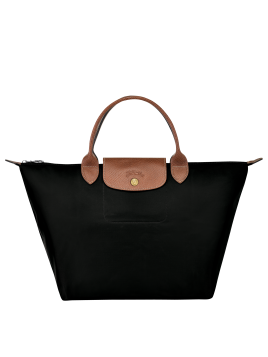 Longchamp 1623089 - NYLON ET CUIR - NOIR sac longchamp pliage porté main m Sacs à mains