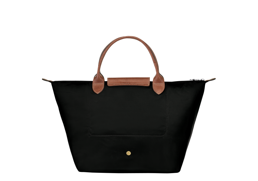 Longchamp 1623089 - NYLON ET CUIR - NOIR sac à main m le pliage original Sac business