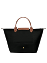 Longchamp 1623089 - NYLON ET CUIR - NOIR sac longchamp pliage porté main m sacs-a-mains
