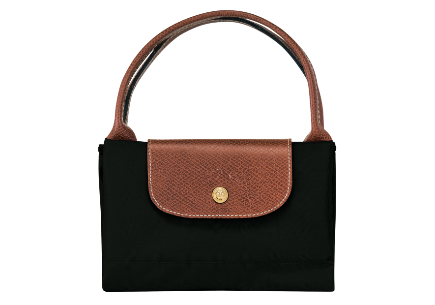 Longchamp 1623089 - NYLON ET CUIR - NOIR sac à main m le pliage original Sac business