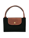 Longchamp 1623089 - NYLON ET CUIR - NOIR sac longchamp pliage porté main m sacs-a-mains