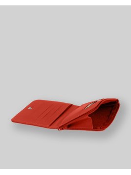 Les Ateliers Foures B34. - CUIR DE VACHETTE - ORANGE les ateliers fourès porte monnaie porte papier Porte-monnaie Femme